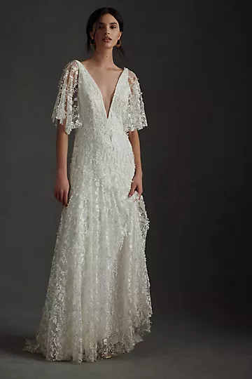 Jenny by Jenny Yoo Lourdes Gown | Anthropologie (US)