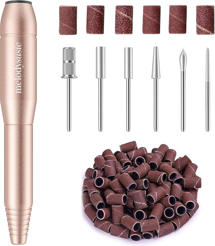 MelodySusie Portable Electric Nail Drill, Compact Efile Electrical Professional Nail File Kit for... | Amazon (CA)