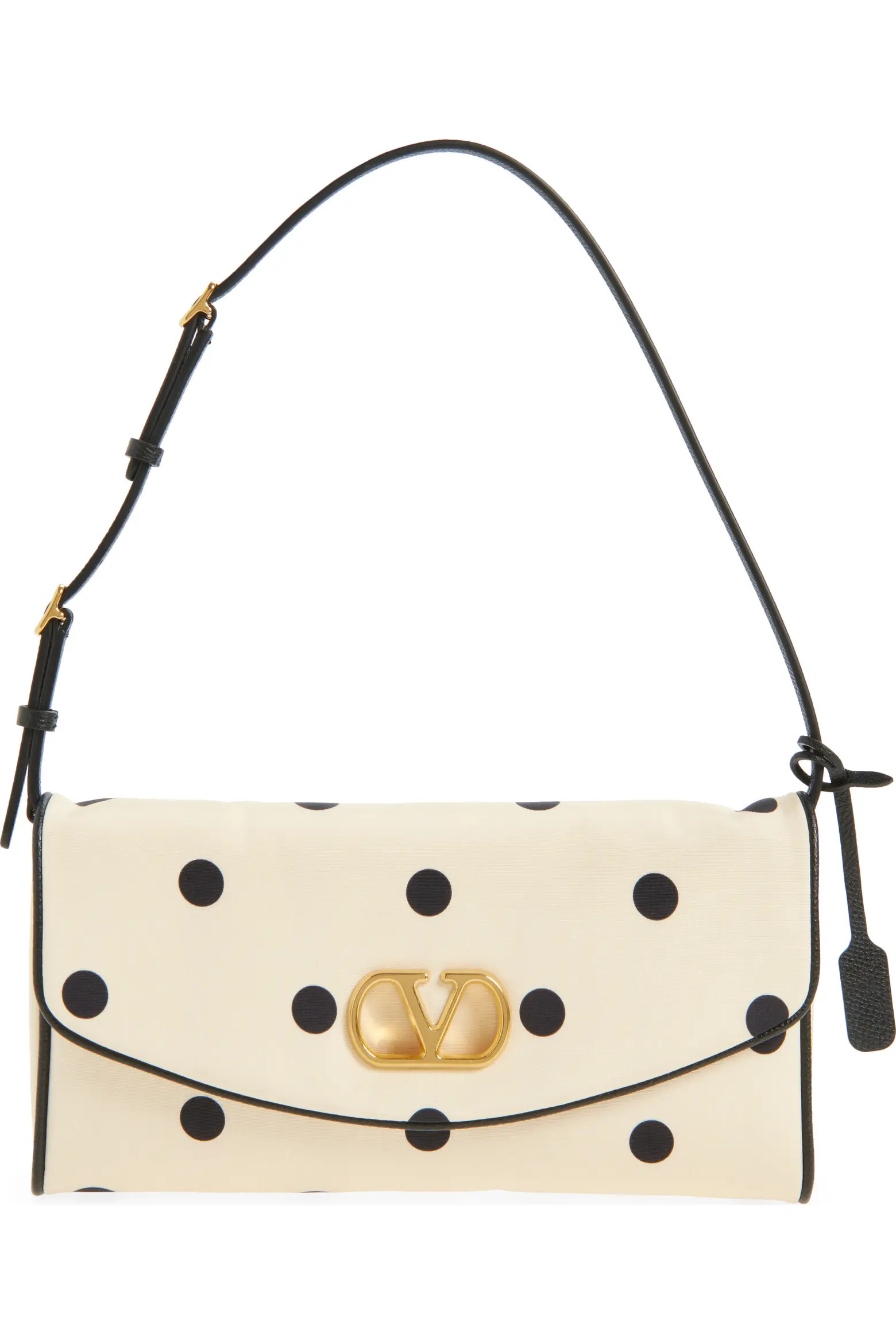 DeVain Polka Dot Silk Clutch (Women) | Nordstrom | Nordstrom