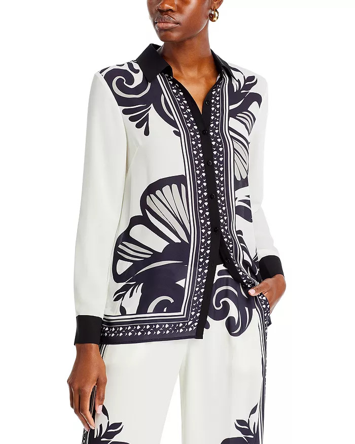 Printed Button Front Shirt | Bloomingdale's (US)