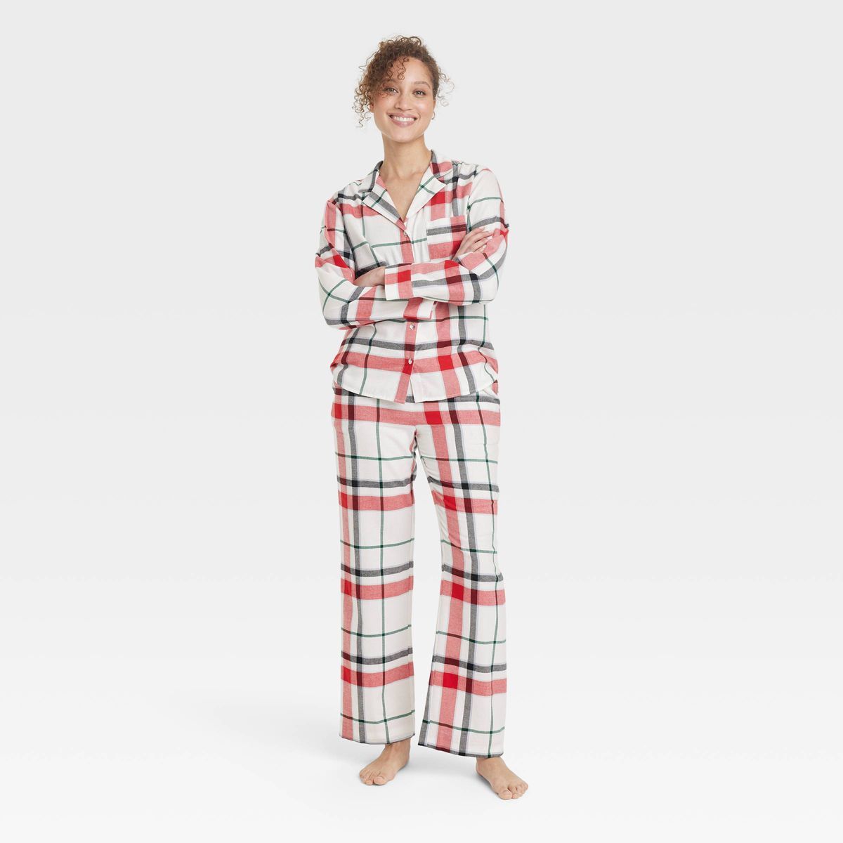 Women's Flannel Pajama Set - Stars Above™ | Target