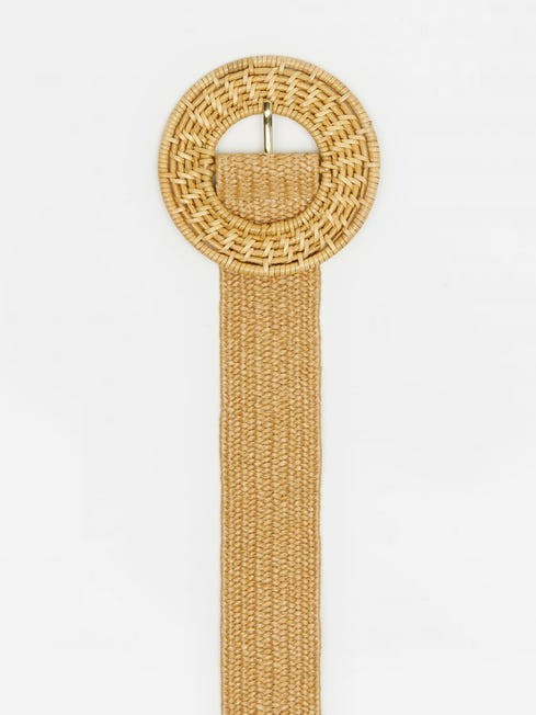 Elizabeth Raffia Belt | J.McLaughlin