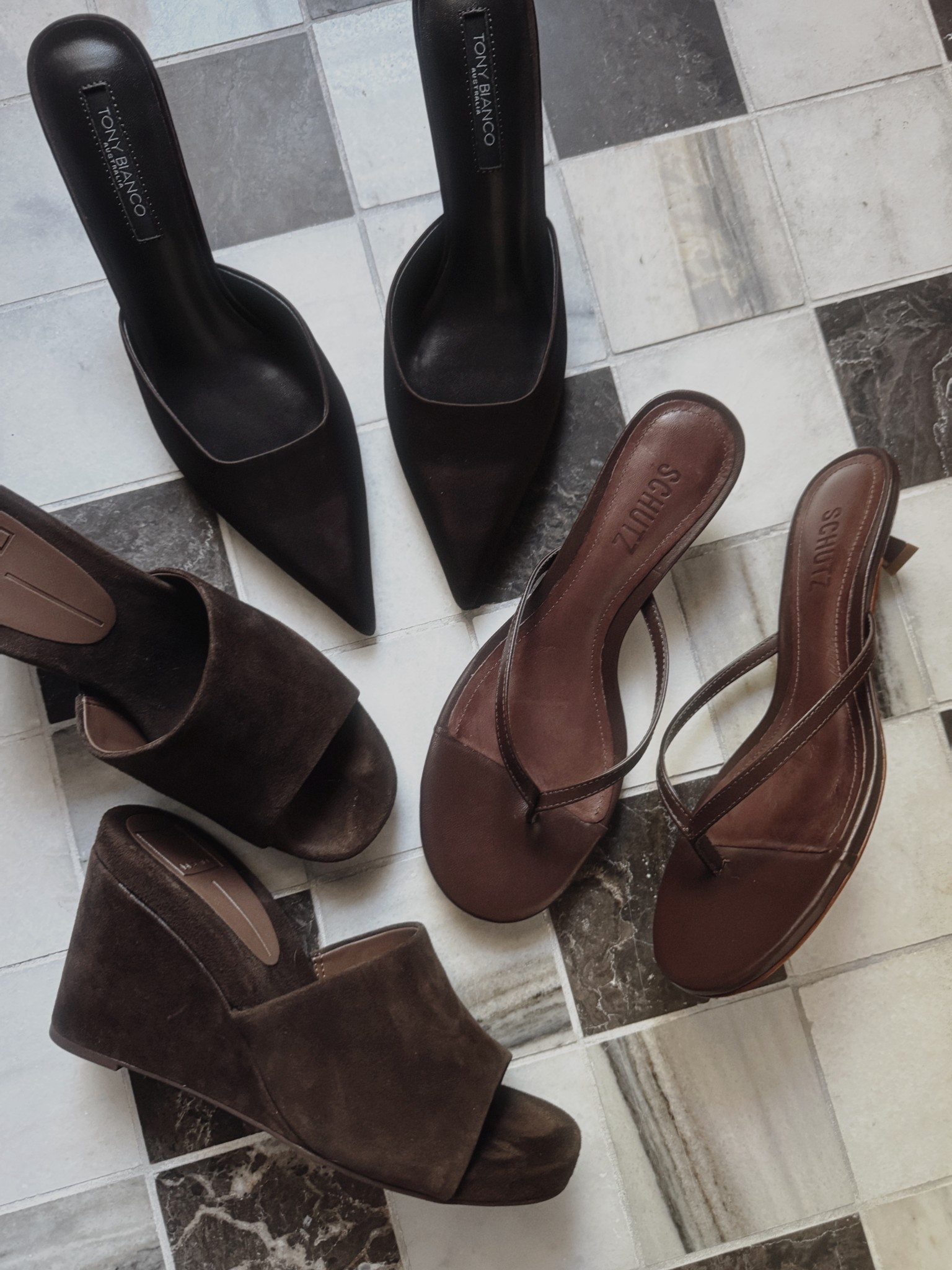 Currently crushing on: chocolate shoes 🤎