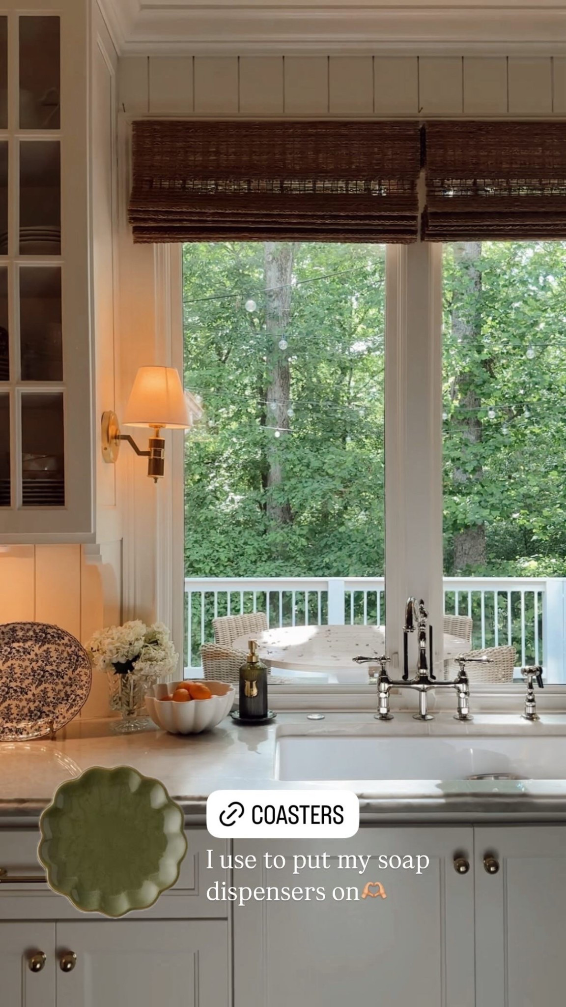 Linking the coasters I love to put under soap dispensers! And the other things in this photo 🤭