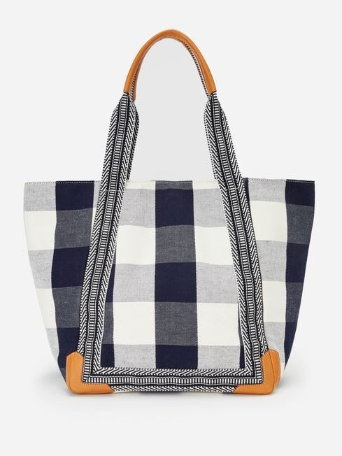 Caylin Tote in Plaid | J.McLaughlin