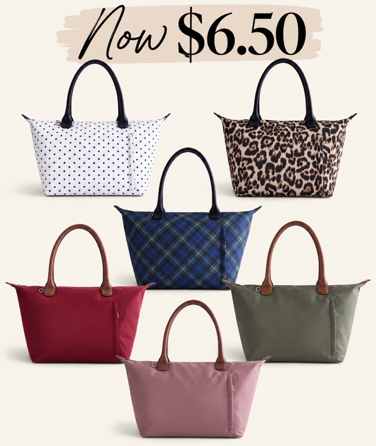 Wow 🤯 Totes down to $6.50!!