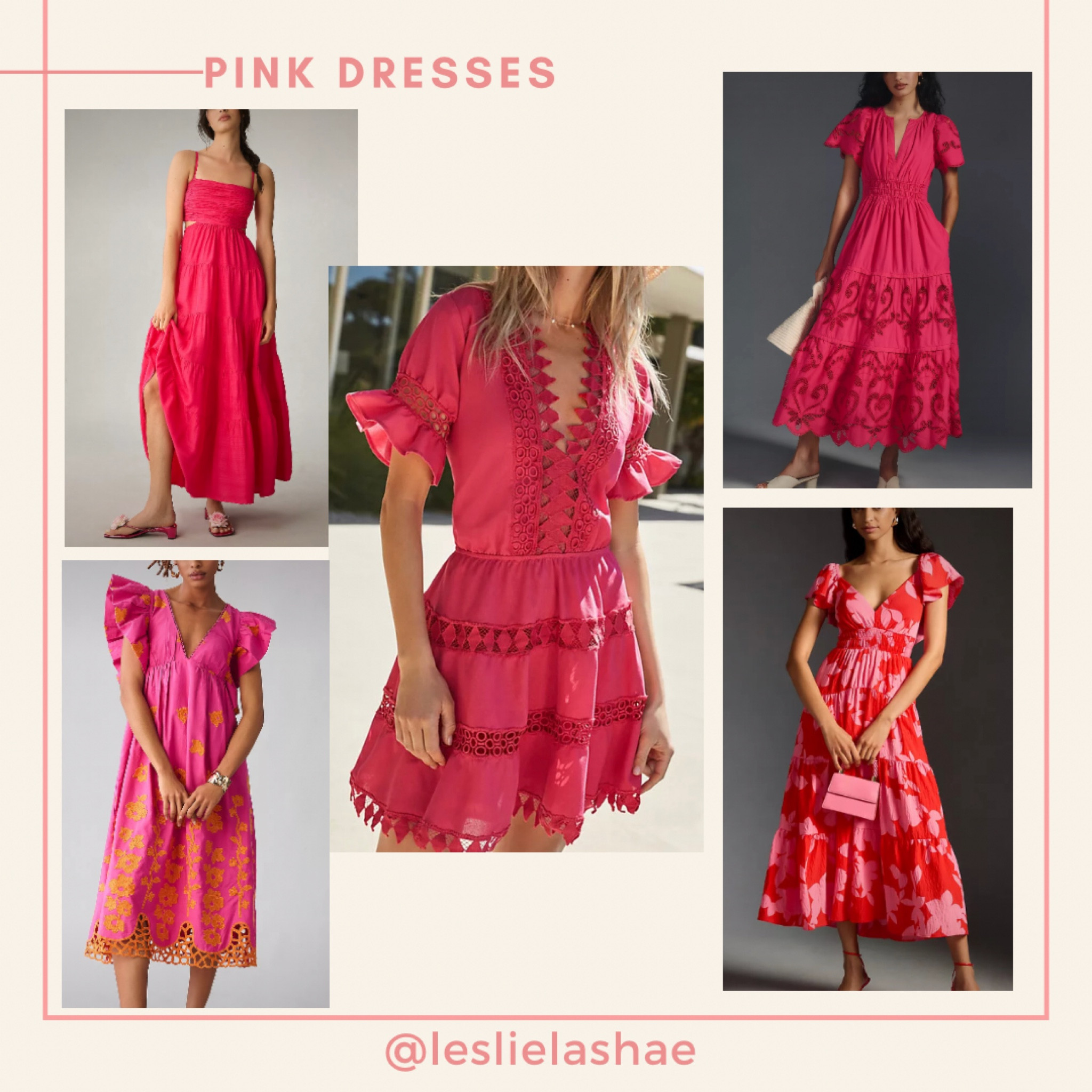 Pink dresses 💕
These are all great options for wedding guests dresses and 20% off in the ltk app! 


Anthro sale
Wedding guest dresses
Wedding outfit
Hot pink
Summer dress
Pink dress
Church dress 
Date night dress

#LTKxAnthro 

#LTKSeasonal #LTKFind