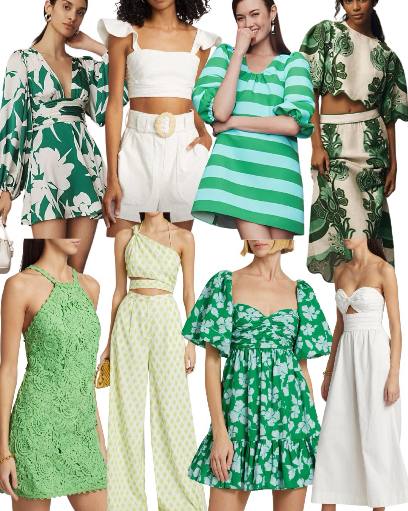 Stunning Green & White Looks! 💚👒

#LTKStyleTip
