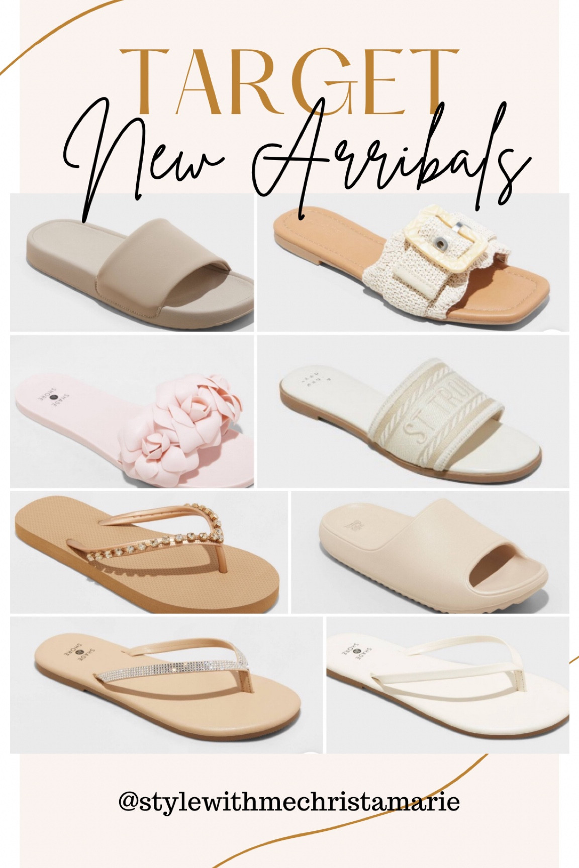 New spring arrival sandals from Target! Multiple colors of each! 

#LTKshoecrush #LTKMostLoved #LTKstyletip