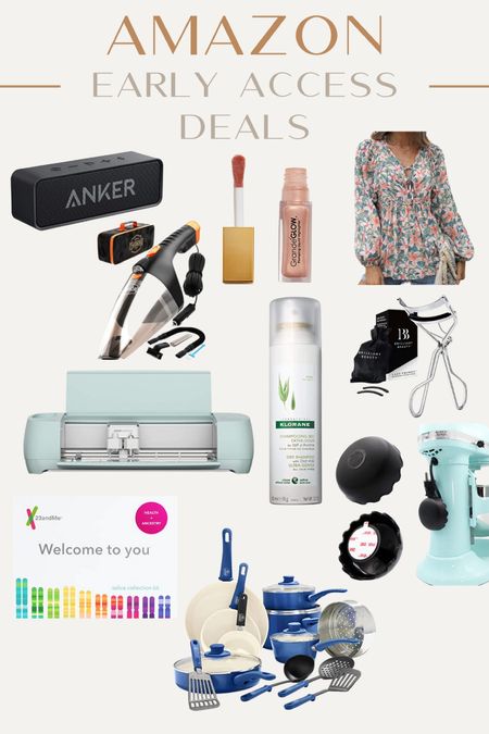 Amazon Early Access Sale! Deals on Cricut, Bluetooth speaker, cookware, beauty products, vacuums and more! 

#LTKhome #LTKsalealert #LTKstyletip
