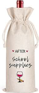 LANBAIHE Teacher Wine Bag, Gift for Teachers, Coworkers, Colleagues, Teacher Appreciation gifts W... | Amazon (US)