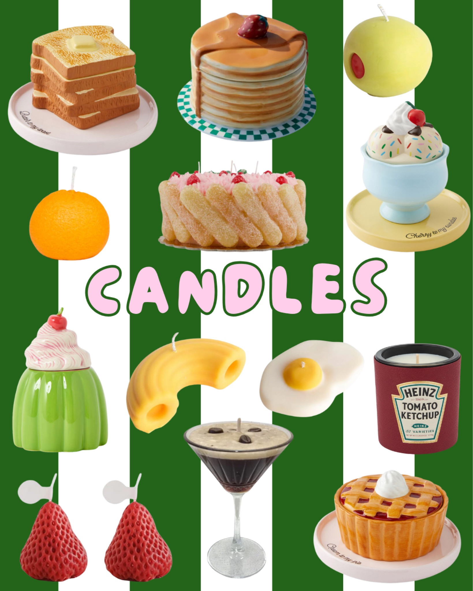 Fake Food - Candles 🕯️ 

Sponge Finger Cake — Koibird 
Espresso Martini — Koibird 

#LTKhome #LTKgiftguide #LTKuk