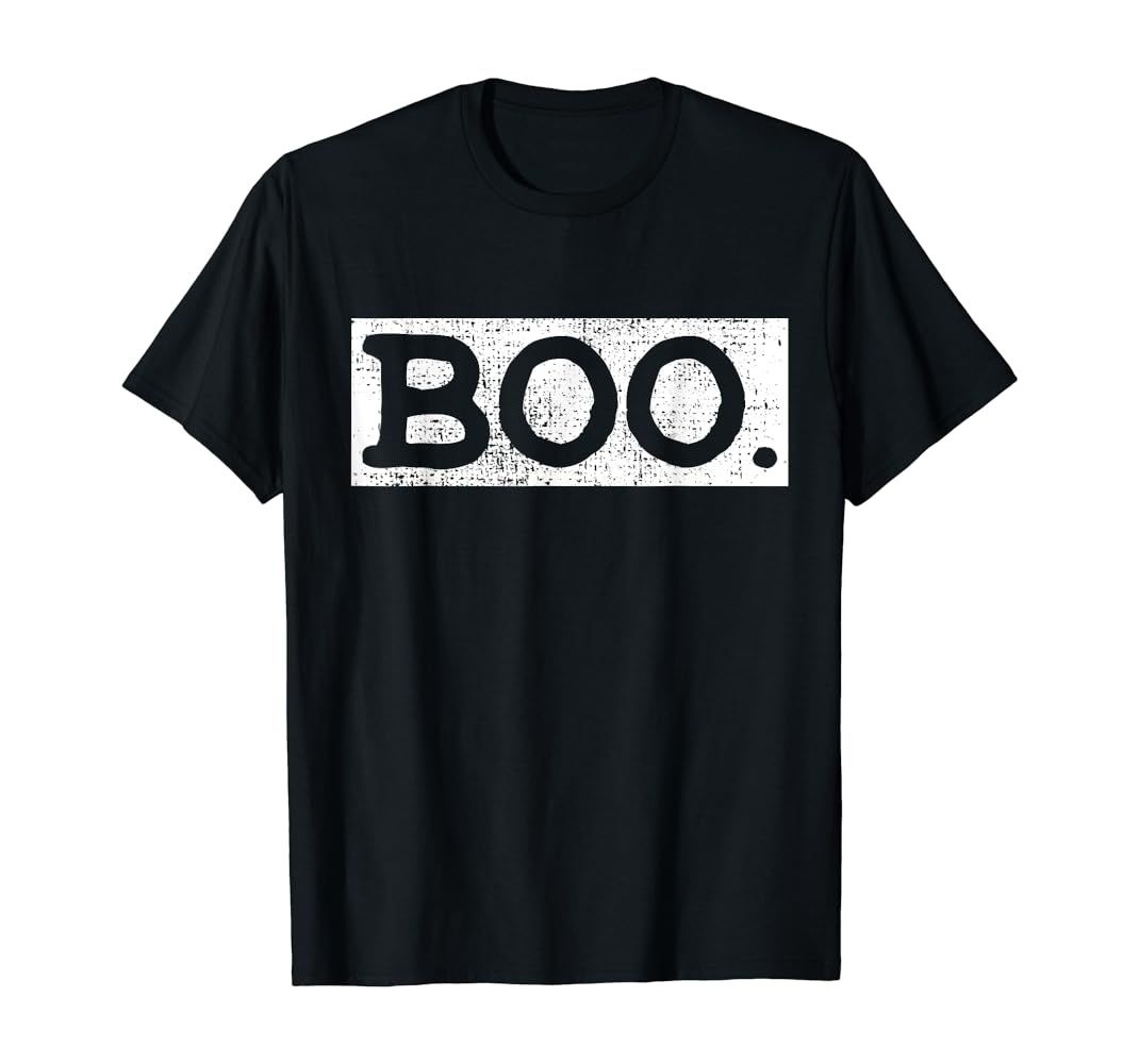Halloween Vintage Boo Funny Gift T-Shirt | Amazon (US)