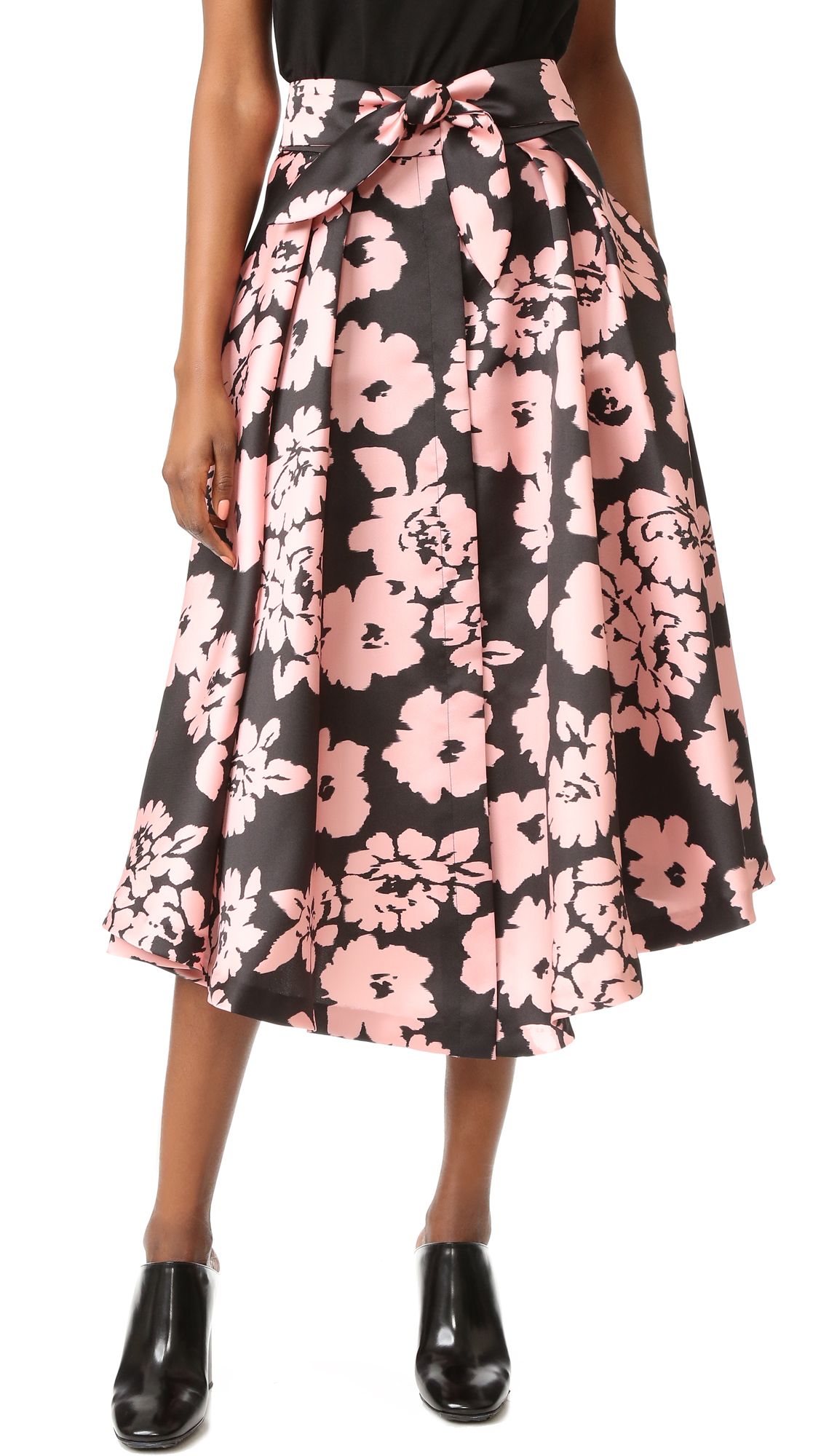 Floral Print Midi Skirt | Shopbop