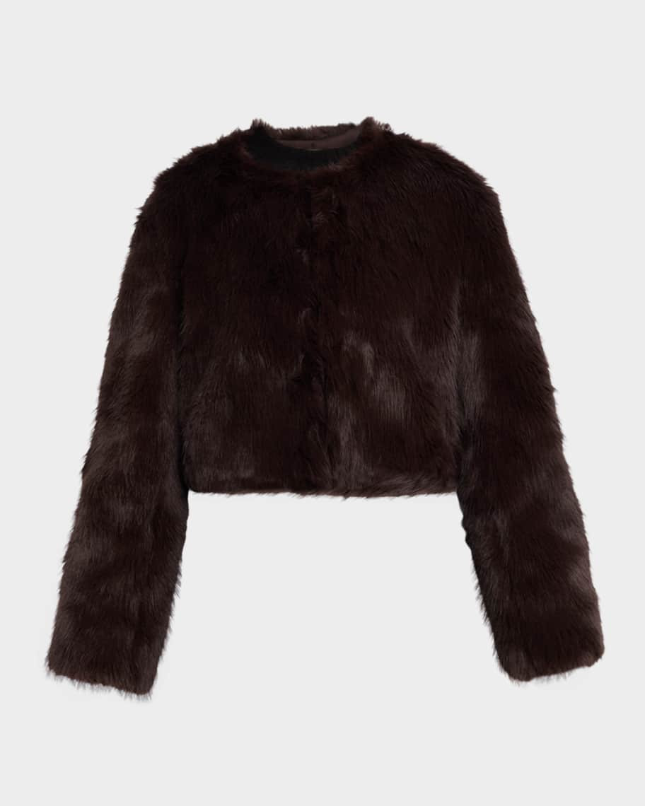 STAUD Casimira Faux Fur Jacket | Neiman Marcus