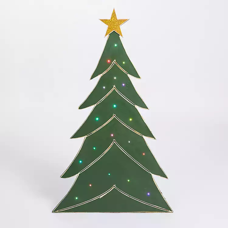 LED Christmas Tree Porch Figurine | Kirkland's Home