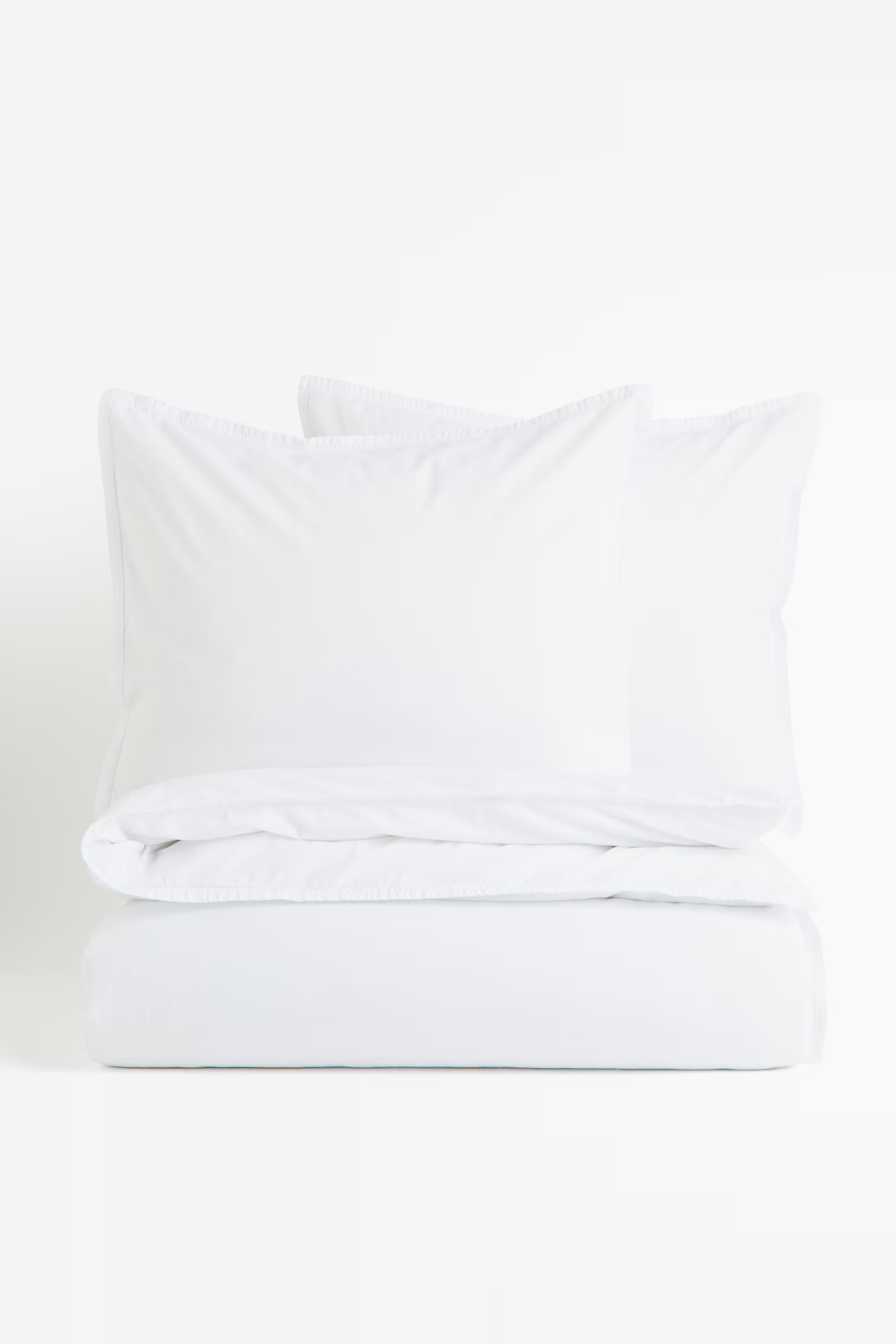 Washed Cotton King/Queen Duvet Cover Set | H&M (US + CA)