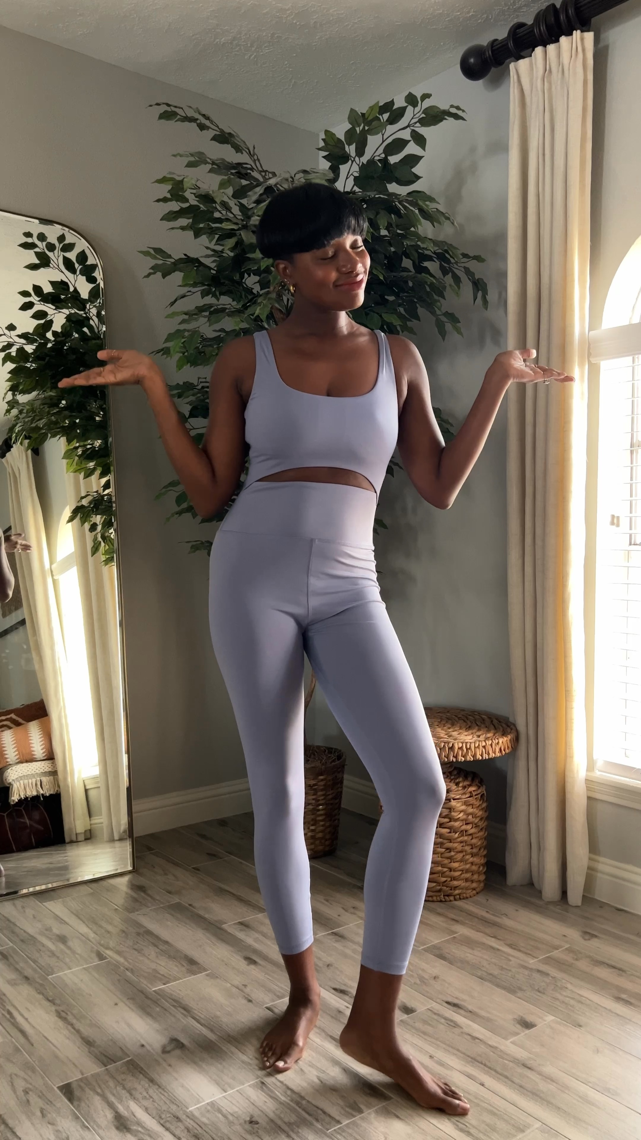 Flex cut out unitard onesie from Madewell in 2 colors! I’m wearing a medium for extra comfort  

#LTKtravel #LTKstyletip #LTKfit