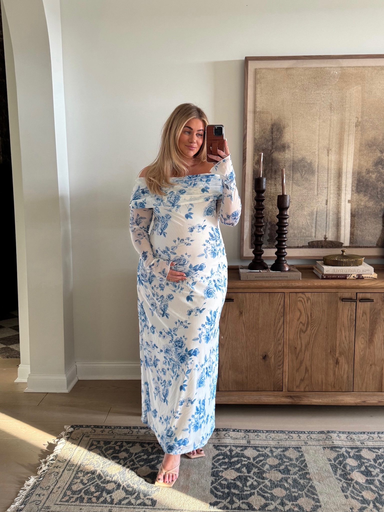 The perfect dress for a baby boy baby shower 💙 I got an XL

#LTKMidsize #LTKSaleAlert