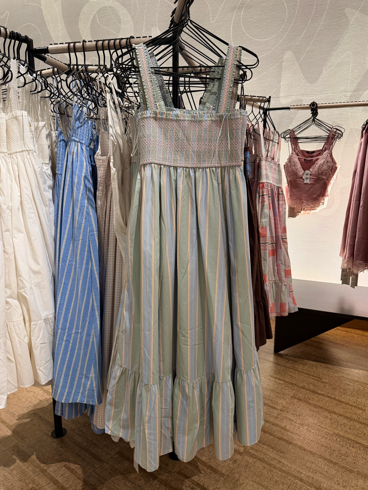 Such a good spring-to-summer dress! ☀️ I just picked up the A&F Sydney Smocked Convertible Midi Dress from Abercrombie & Fitch (in a different print) and love how versatile it is. 🤗 The smocked bodice and flowy poplin skirt make it really flattering. Even better—it’s convertible and can be worn as a skirt with a top too! Comes in multiple colors and prints. Linked it here! 🛍️ #Abercrombie #MidiDress #SpringFashion

#LTKSeasonal #LTKootd #LTKPetite