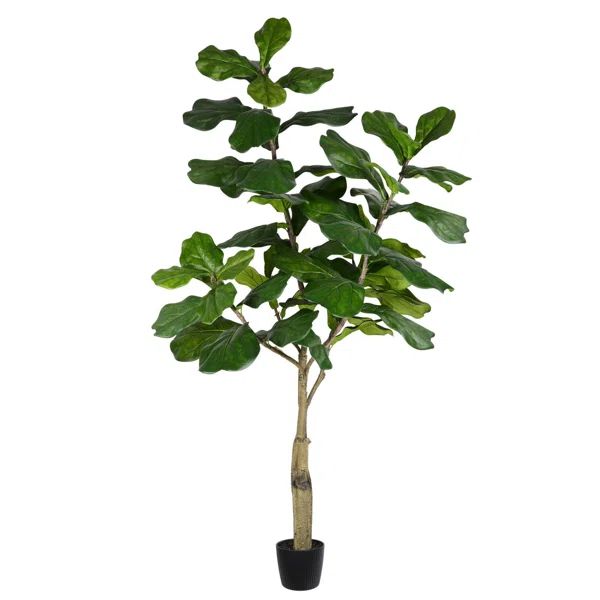 Faux Fiddle Tree in Pot | Wayfair North America