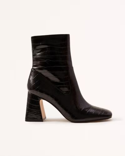 Block Heel Boots | Abercrombie & Fitch (US)