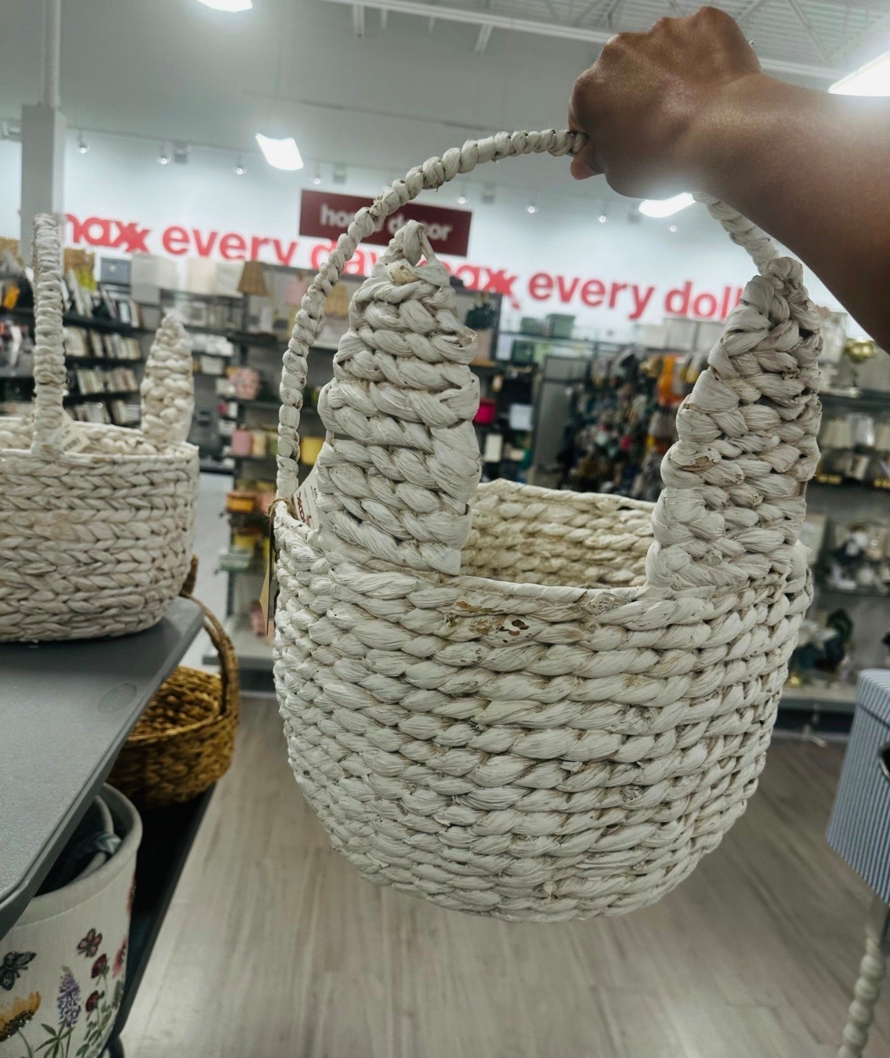 Stop it right now... how cute is this bunny ear basket?! 🐰 Perfect for a stylish Easter egg hunt or just as a whimsical touch in a nursery or entryway. TJ Maxx always has the best seasonal finds!

#LTKHome #LTKKids #LTKSeasonal