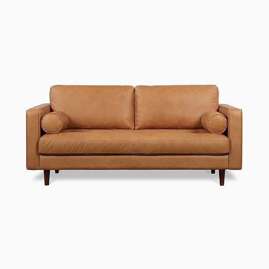 Dennes Leather Sofa | West Elm (US)