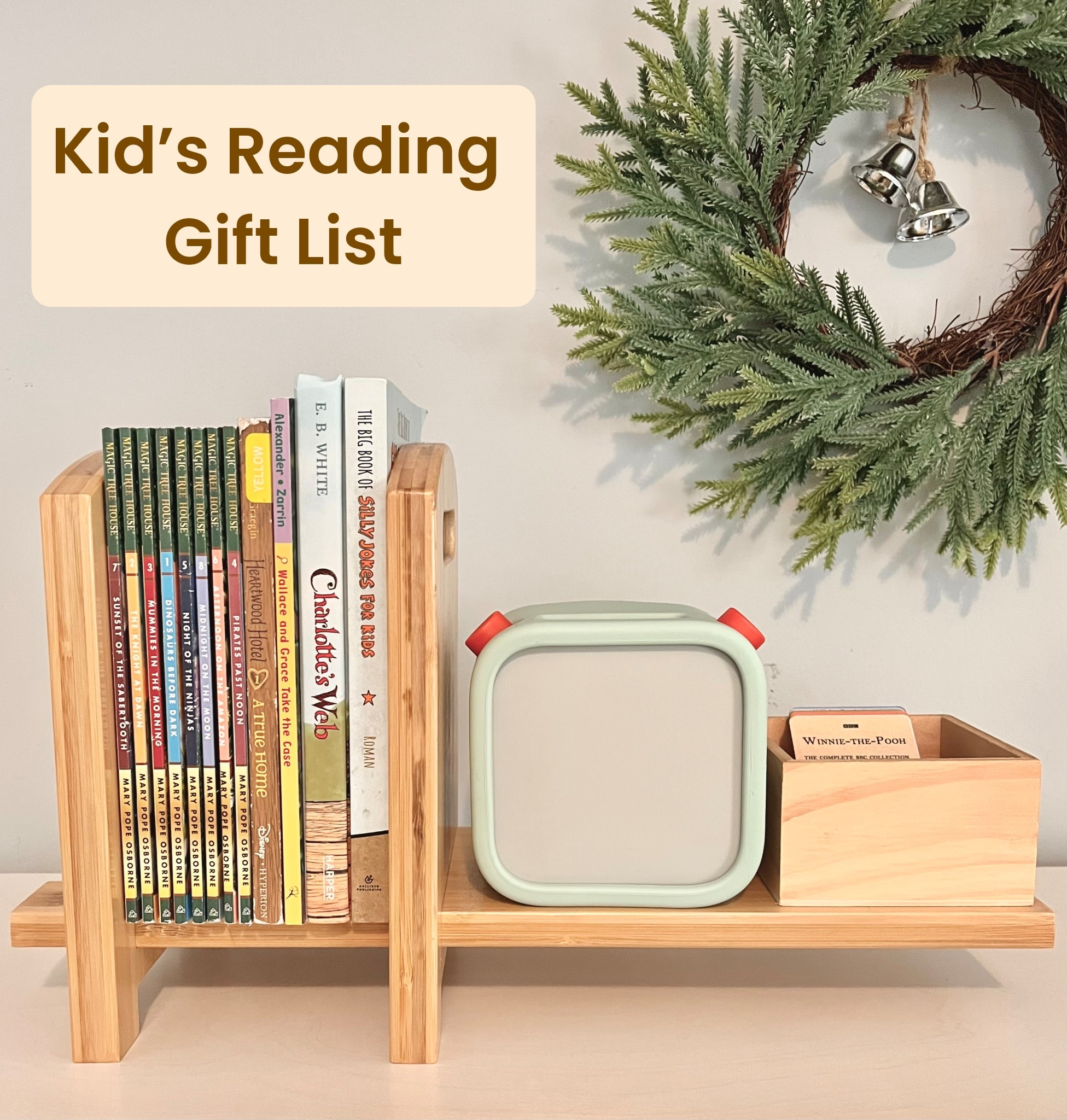 If you have a child who loves to read, or you just want to encourage a love of reading in your child, here are some of our favorite options to do just that! 

And if you’re on the fence about the Yoto player, I highly recommend it! We use it for learning time as I love that it has a screen to show questions for my kids to answer. Things like showing a picture of a flag and asking what country it’s from. 

We also use it for quiet time, as a visual for wake and sleep time, and  for drawing time during the morning show. 

The adventure jacket helps when you want to take it on the go as well, but you can also just opt to get the smaller travel size one if you choose. 

Happy reading! 

#readingnook #yoto #yotoplayer #yotoplayerbookpicks #kidsbooks #kidsbookrecommendations #kidsbooknook #kidsbookfinds #kidsreadinglist #giftlistforkids #kidsgiftlist #kidsreadinggiftlist 

#LTKCyberWeek #LTKHoliday #LTKGiftGuide