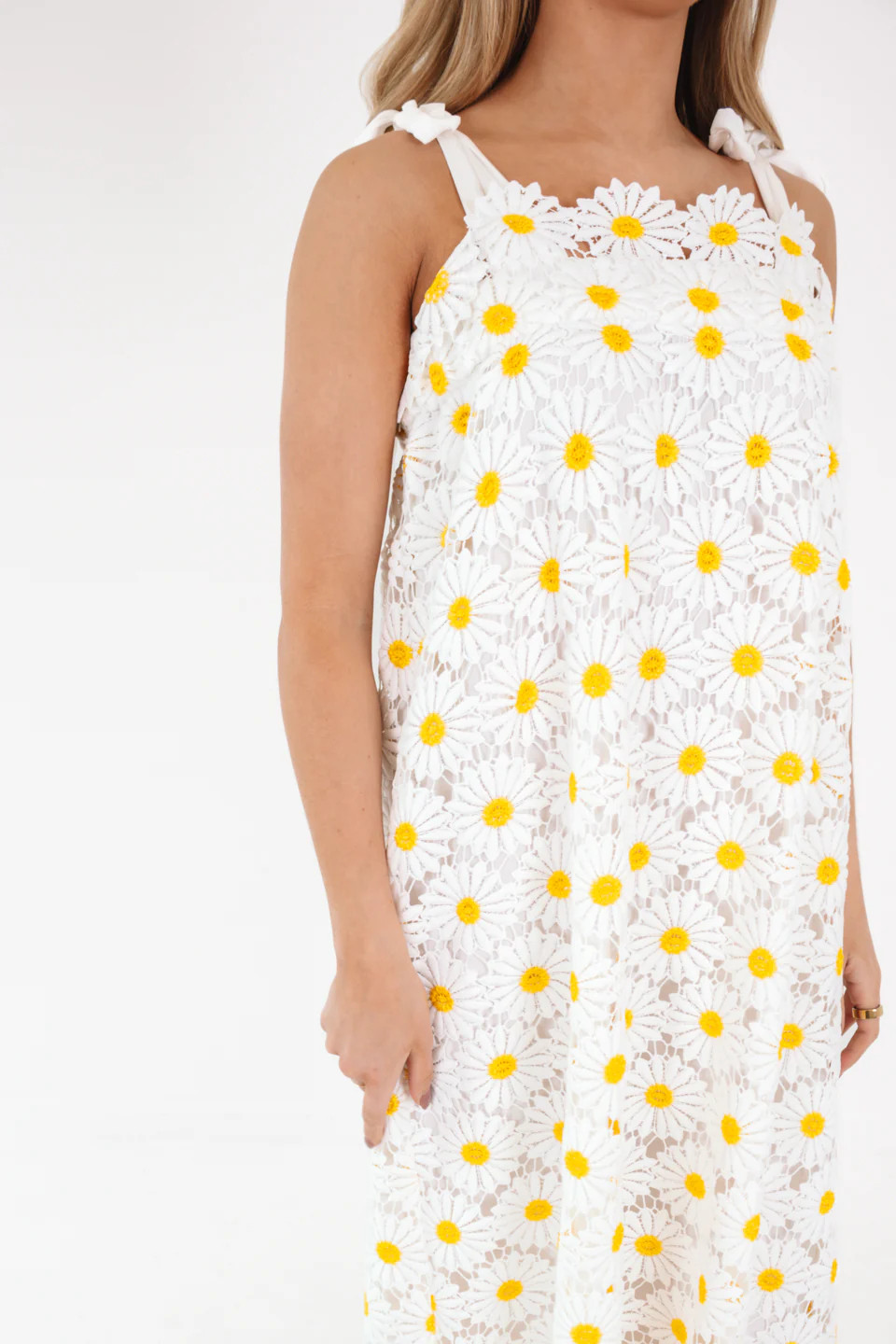 The Jenna Tie Strap Midi Dress | J.Marie