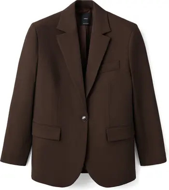 Straight Fit One-Button Suit Blazer | Nordstrom