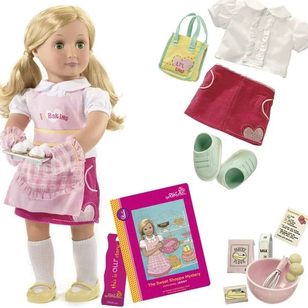 Our Generation Jenny And Inches The Sweet Shoppe Mystery Inches Deluxe Doll Set With Poseable 18 ... | Walmart (CA)
