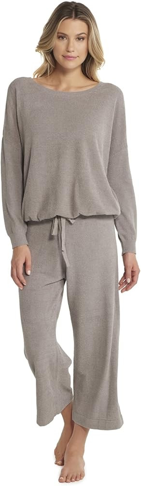 Barefoot Dreams CozyChic Ultra Lite Slouchy Pullover for Women, Ultra Soft Long Sleeve, Crew Neck... | Amazon (US)