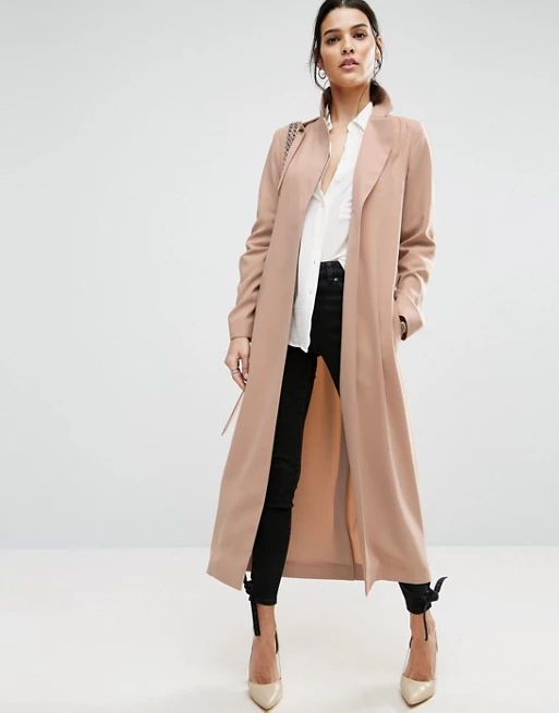 ASOS Crepe Duster Trench | ASOS US