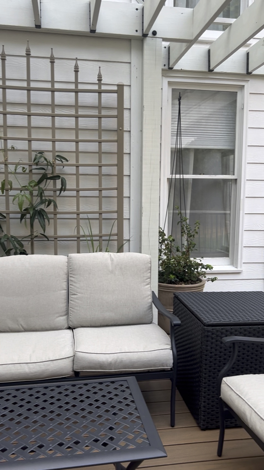 Patio furniture- 5 seater, 4 piece classic steel frame set at an unbelievable deal!

#LTKunder100 #LTKsalealert #LTKSeasonal