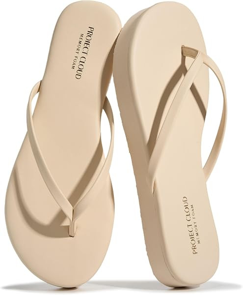 Project Cloud Platform Sandals Women Flip Flops for Women Platform Slides | Amazon (US)