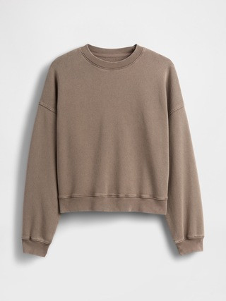 VintageSoft Wedge Crewneck Sweatshirt | Gap (CA)