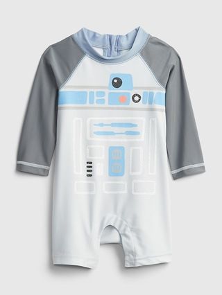 babyGap &#x26;#124 StarWars&#x26;#153 R2D2 Swim One-Piece | Gap (US)