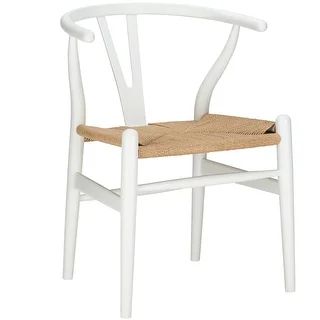 Poly and Bark Weave Chair - White | Bed Bath & Beyond