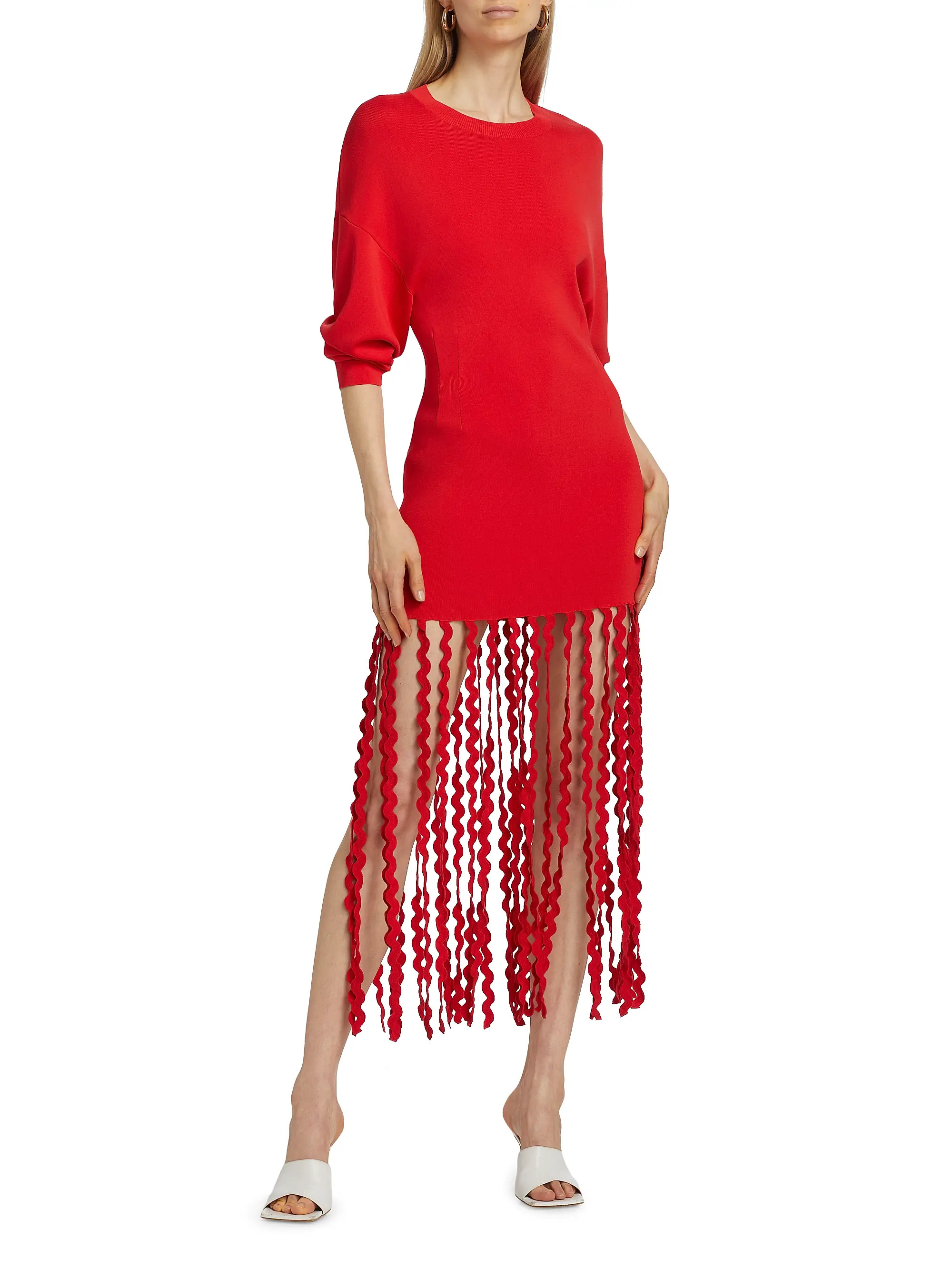 Wallis Knit Fringe Dress | Saks Fifth Avenue