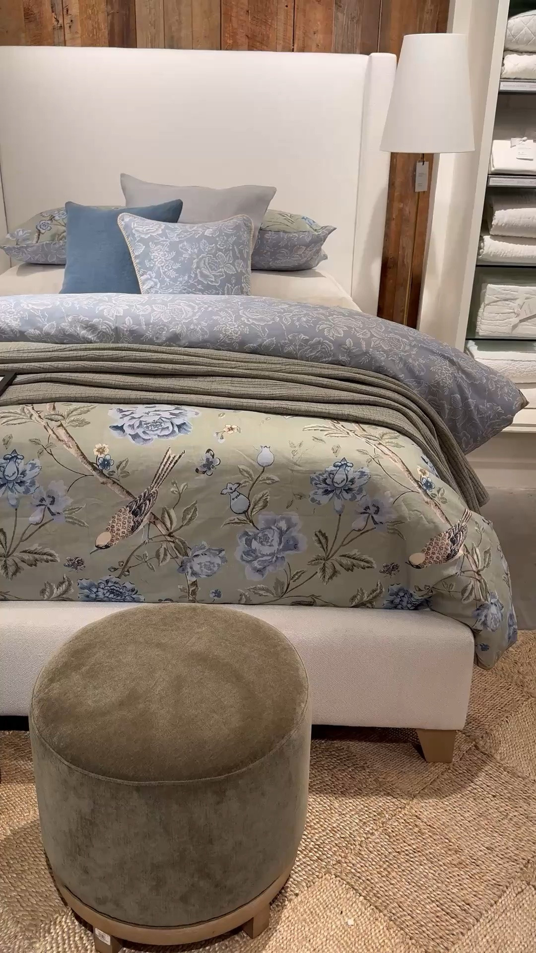 Gorgeous bedding and upholstered bed.  Home decor, bedroom decor

#LTKHome #LTKdayinmylife #LTKSeasonal