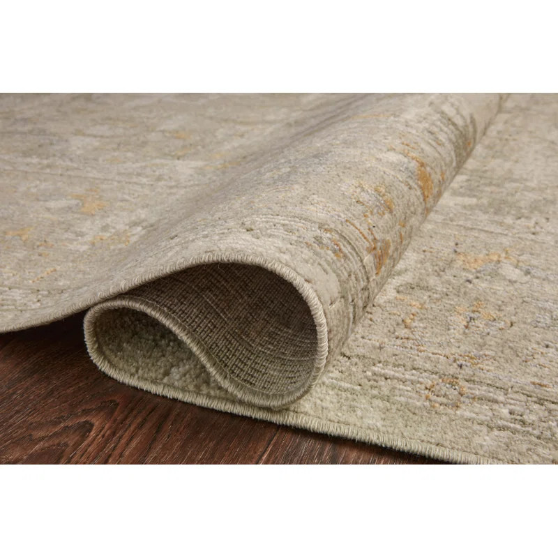 Rosemarie Floral Ivory/Natural Area Rug | Wayfair North America