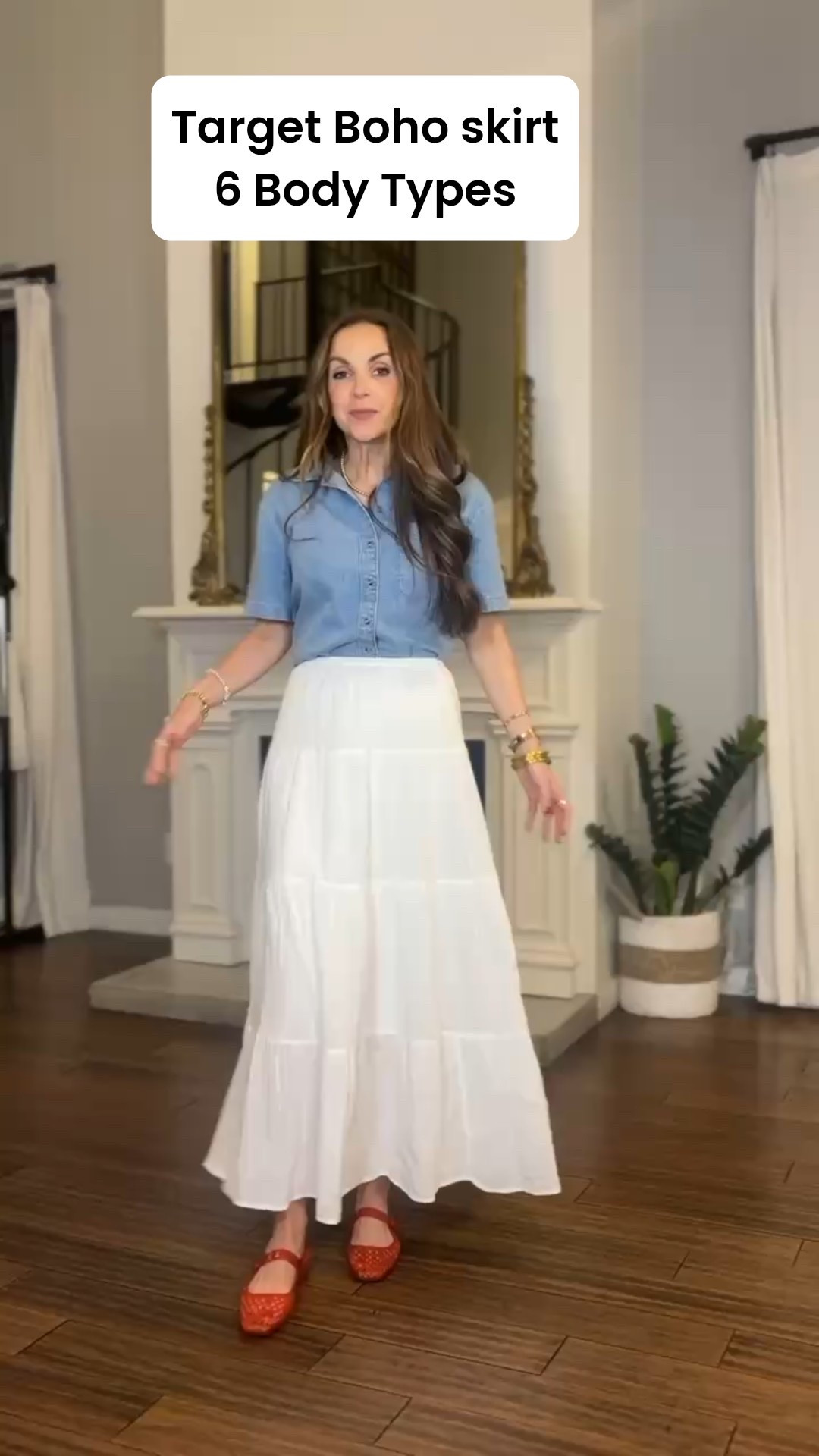 One @target skirt (on sale!)
6 body types- check out how we styled it! 

#LTKPetite #LTKFindsUnder50 #LTKStyleTip