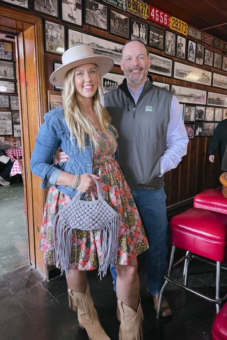 Day Date Spring Outfit

date night | day date | cowboy boots | fringe boots | fringe purse | denim jacket | jean jacket | cowboy hat | cowgirl hat | cowboy boots | spring dress | summer dress | dress with pockets | sustainable fashion | Rent the Runway | Lane Boots | The Real Real

#LTKFestival #LTKshoecrush #LTKitbag