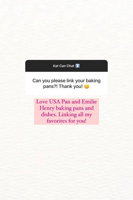 All my favorite baking pans & dishes! 

Home finds | kitchen finds | kitchen items

#LTKhome #LTKFind #LTKfamily