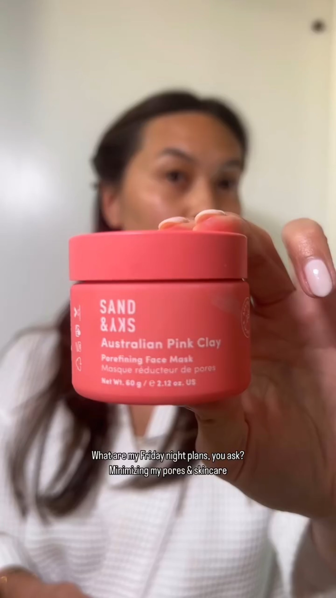Friday night plans? Just me, this clay mask, and some serious pore-minimizing magic. ✨

The Sand & Sky Pink Clay Mask feels cooling as it’s applied to the skin and has it feeling smooth, tight, and totally detoxed in just 10 minutes! 

Self-care never looked so good. 💆‍♀️💖

@sandandskyaus 

#skincare #poreperfection #sandandsky #glowuproutine #fridaynightvibes #skincareisselfcare #poremask 

Skincare, pore mask, Friday night vibes, self care, glow up routine, skincare relationships

#LTKStyleTip #LTKBeauty #LTKFindsUnder50