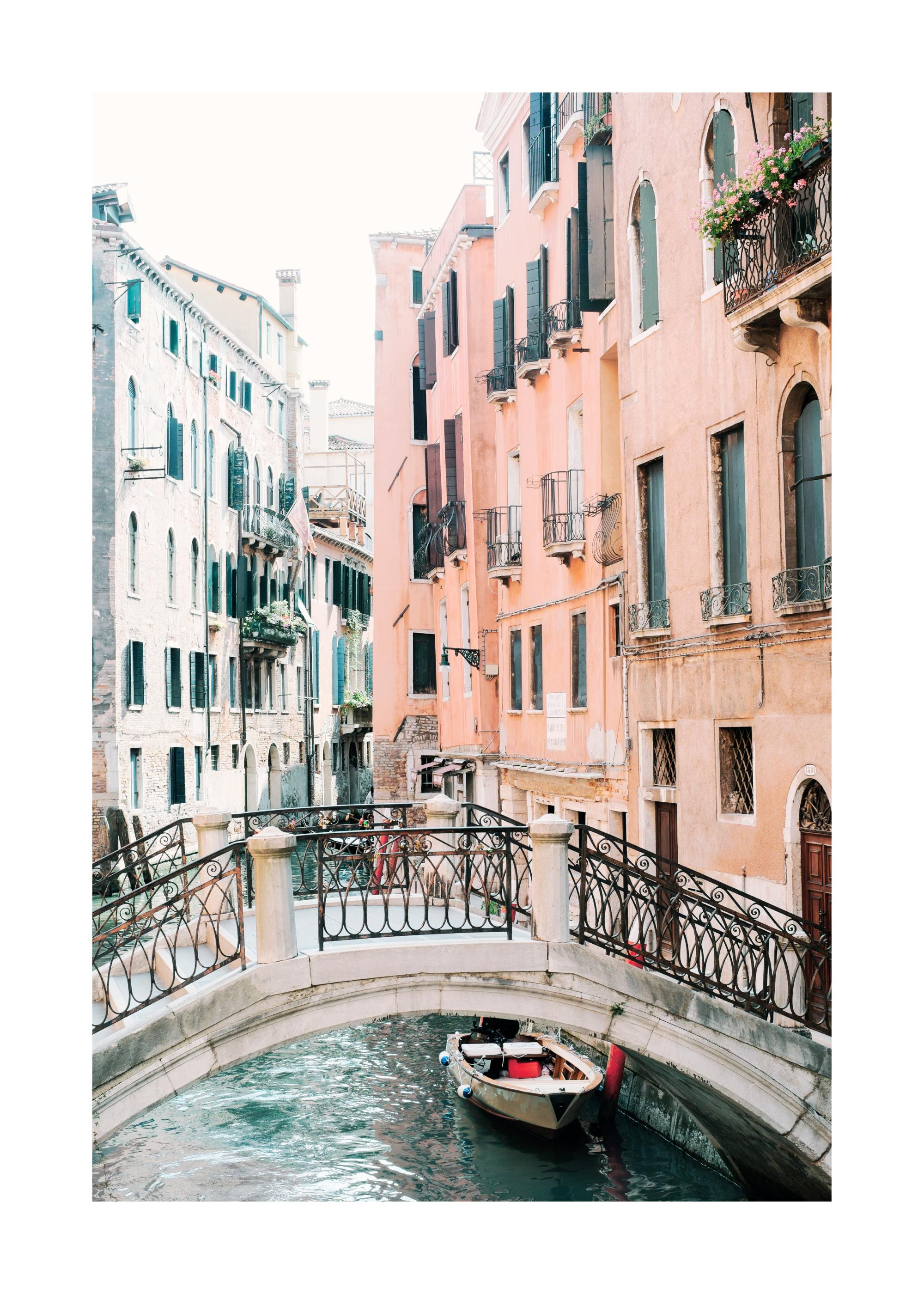 Canal in Venice Print | Desenio