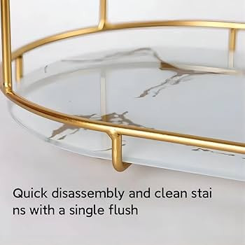 SUJIOWJNP 3-Layer Shelf Organizer, Bathroom Countertop Shelf, Large Capacity Heightened Design, M... | Amazon (US)