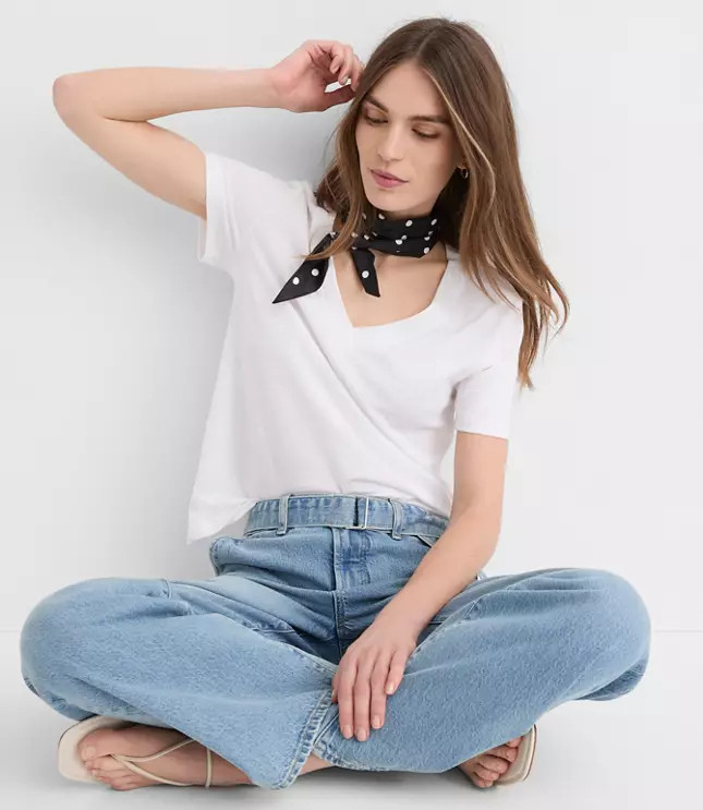 Everyday V-Neck Tee | LOFT