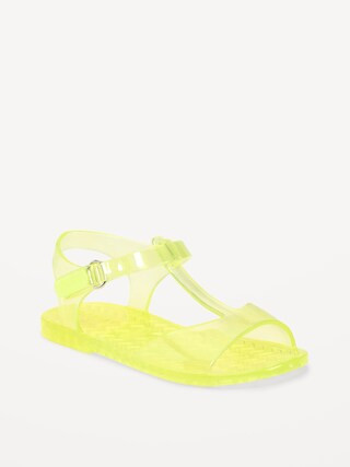 T-Strap Jelly Flats for Toddler Girls | Old Navy (US)